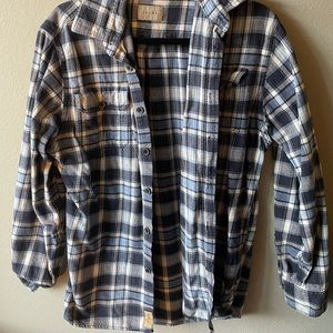 Blue flannel